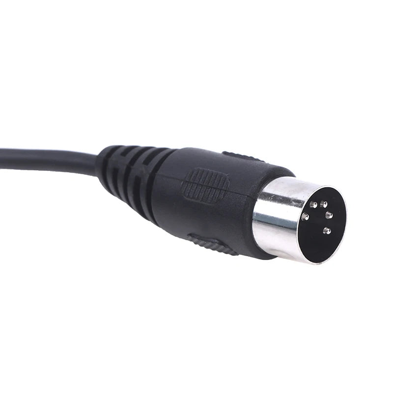1PC PS/2 Keyboard To AT 5 Pin DIN MD 6-pin Female To DIN 5-pin Male Cable Ps2 Keyboard And Mouse Transmission Cable