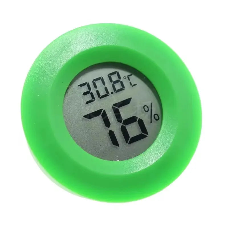 Outdoor Sports Thermometer, Reptile Electronic Hygrometer, Round Hygrometer, Camping Equipment Tool Accessories, Outdoor Gadget