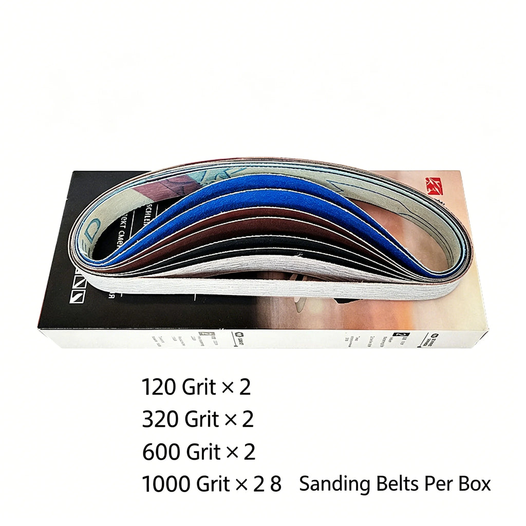 Knife Sharpener Electric, 4-Stage Professional Sharpener with 120-1000# Grit Sanding Belt, Fast & Precise for Kitchen Chef Tools