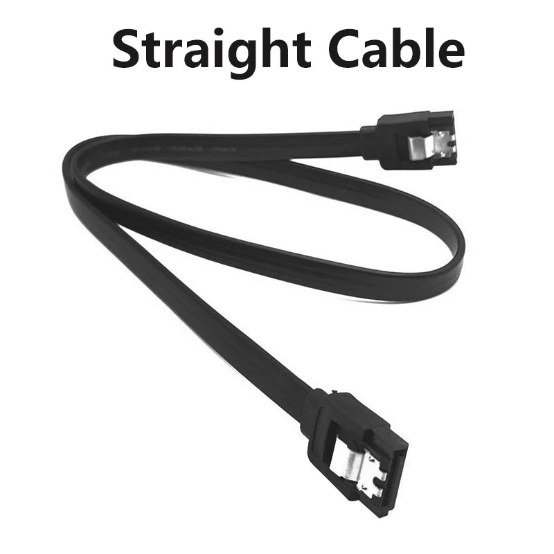40/50cm Sata3.0 Solid State Hard Disk Serial Data Cable Multi-Color Multi-Spec Flexible Sata Hard Disk Fast Transmission Cable