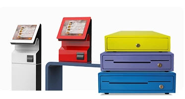 21.5inch Touchscreen Restaurants POS Terminal Ordering Desktop Self Kiosk Machine