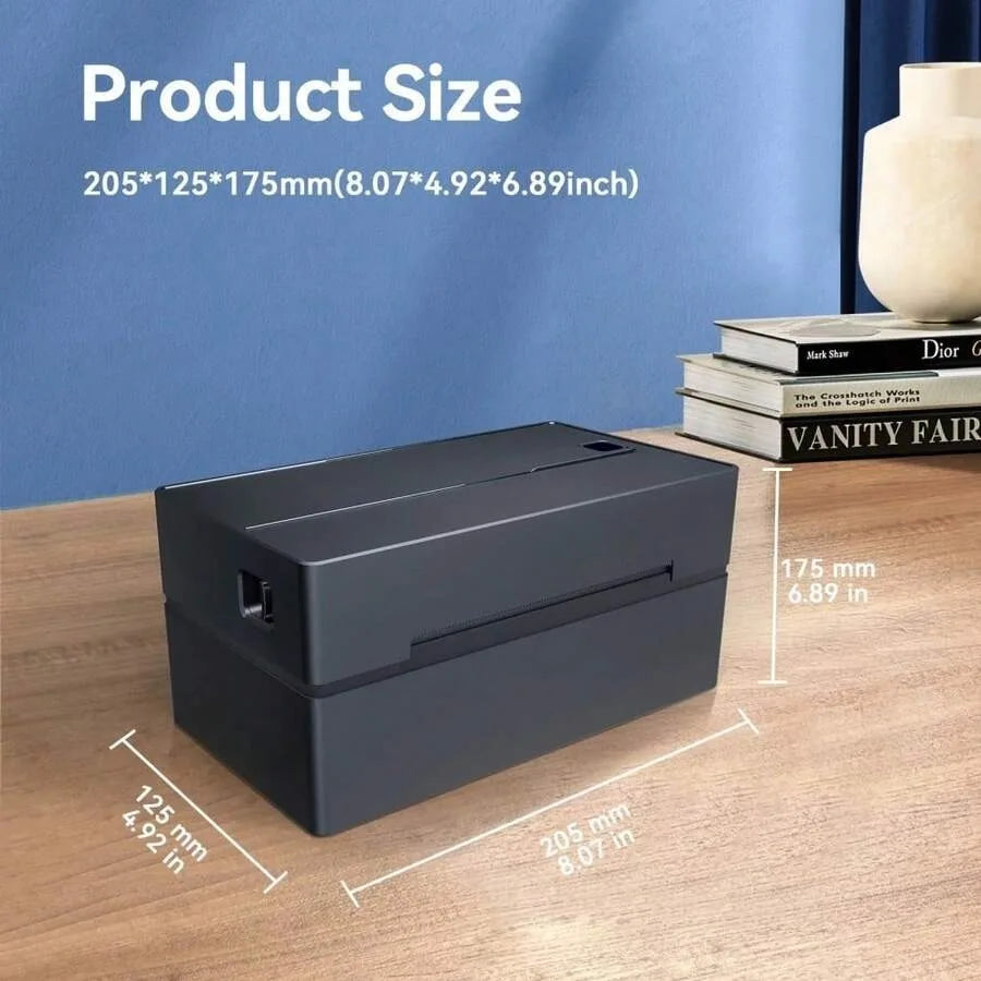 Shipping Label Printer 4x6 Bluetooth Thermal Label Printer For Small Business And Shipping Package, Support Android, IP Ho Ne, W