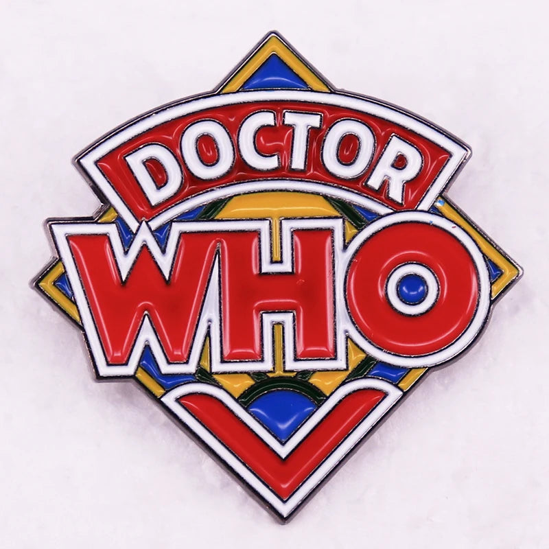 Science Fiction Television Badge Enamel Pin Brooch Jewelry Friends Present