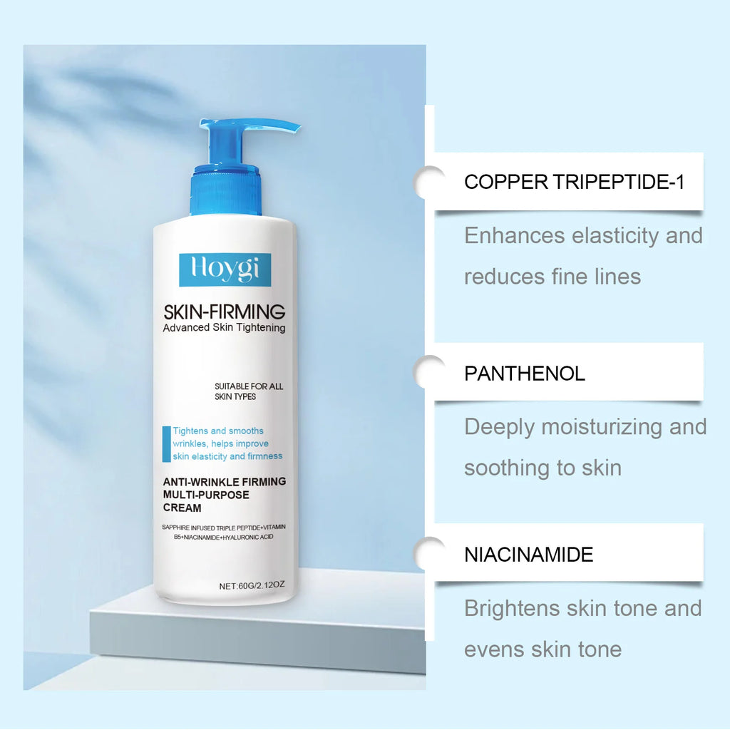 Hoygi Anti-Wrinkle Cream Panthenol Moisturizing Skin Firming Face Care Multi-purpose Nicotinamide Smooth Body Brightening Cream