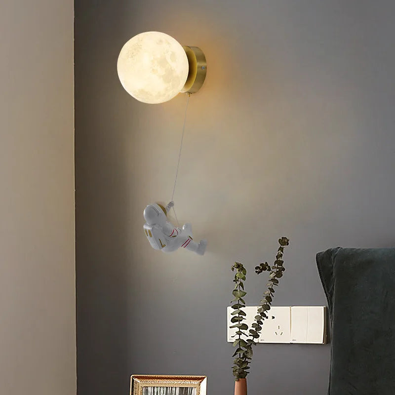 Modern LED Wall Light For Children's Room Aisle Stair Bedroom Bedside Living Room Home Decor Lighting Fixture Wall Sconce Luster