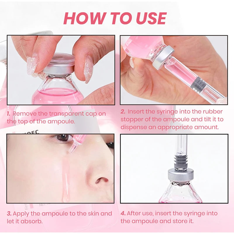Pdrn Salmon Moisturizing Essence Collagen Blue Copper Peptide Deeply Moisturize Improve Dry Dull Firm Skin Korean Skincare New