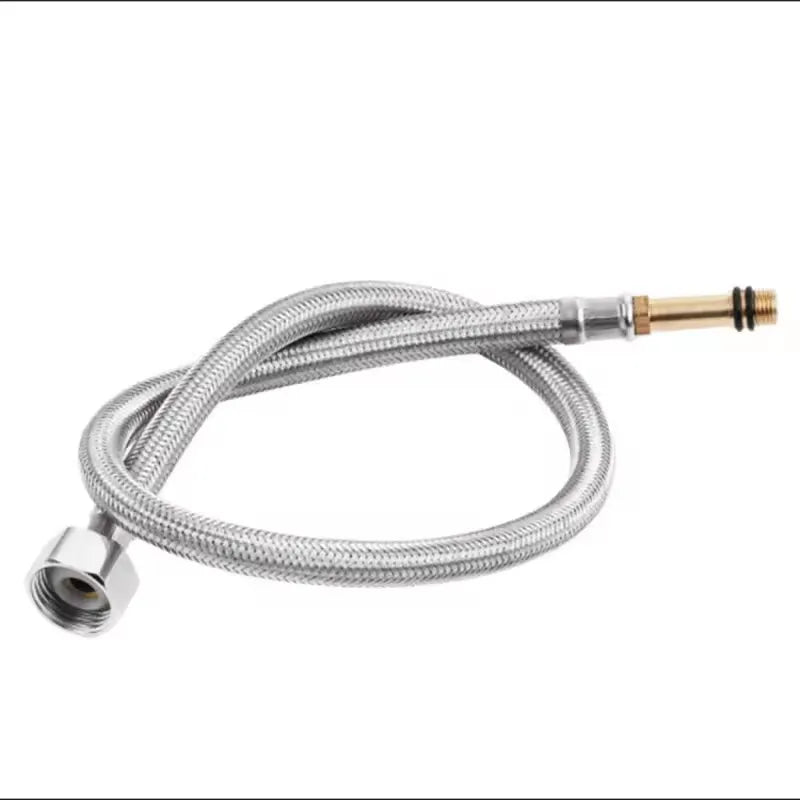 New 60cm/80cm/100cm Stainless Steel Faucet Hoses Cold Hot Mixer Faucet Water Inlet Pipe Kitchen Faucet Bathroom Tap Hose Tube