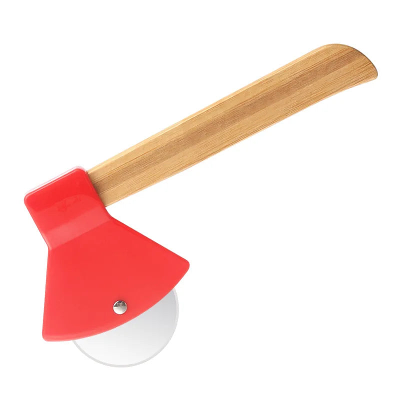 Axe Head Shape Pizza Cutter, 9 Inch x 4 Inch Stainless Steel Pizza Knife Sharp Blade for Cutting of Pizza, Bread and Cake