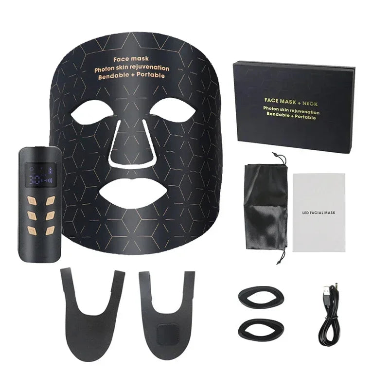 Mask Household Facial Mask Instrument Face Photon Rejuvenation Beauty Instrument Skin Lightening Spectrometer Beauty Tool
