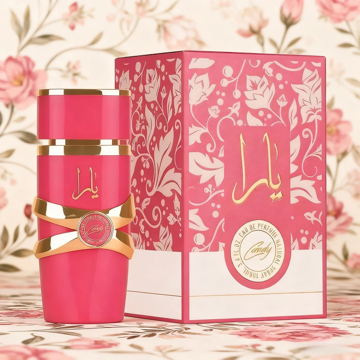 Lattafa Yara Eau De Parfum for Women Mens 100ml 3.4oz Long Lasting Fragrance Vanilla Gourmand Fruity Floral Arabian Perfume Gift for Unisex