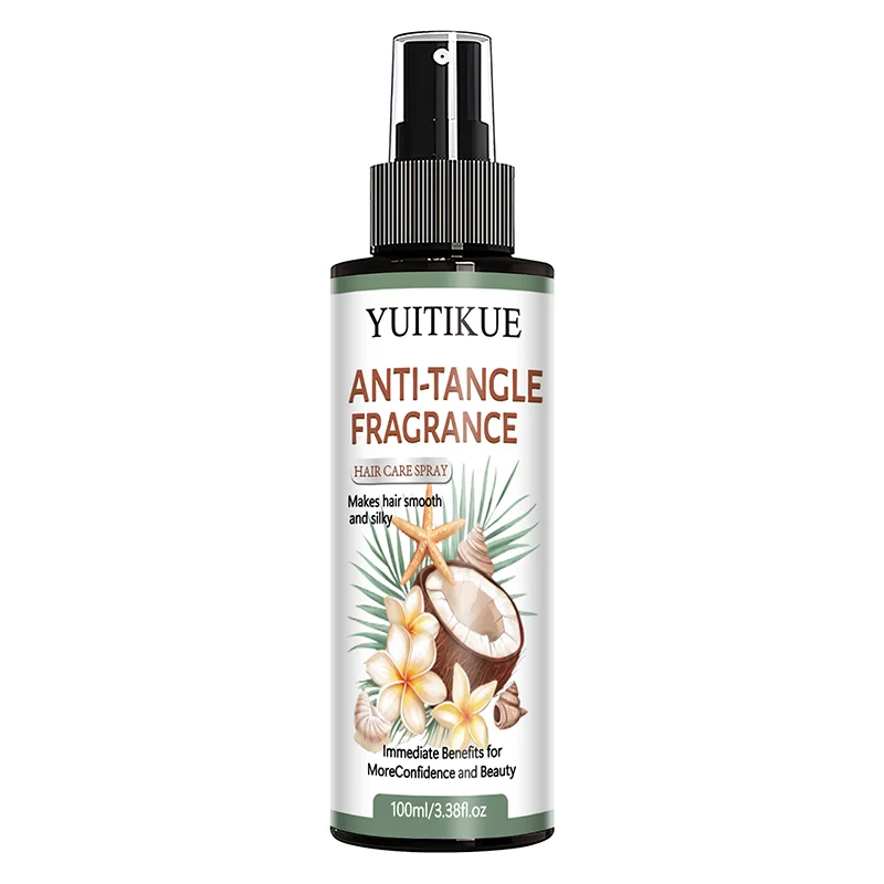 YUITIKUE Anti-Tangle Fragrance Hair Care Spray | For Smooth & Silky Hair | Immediate Frizz Control & Gentle Daily Styling 100ml