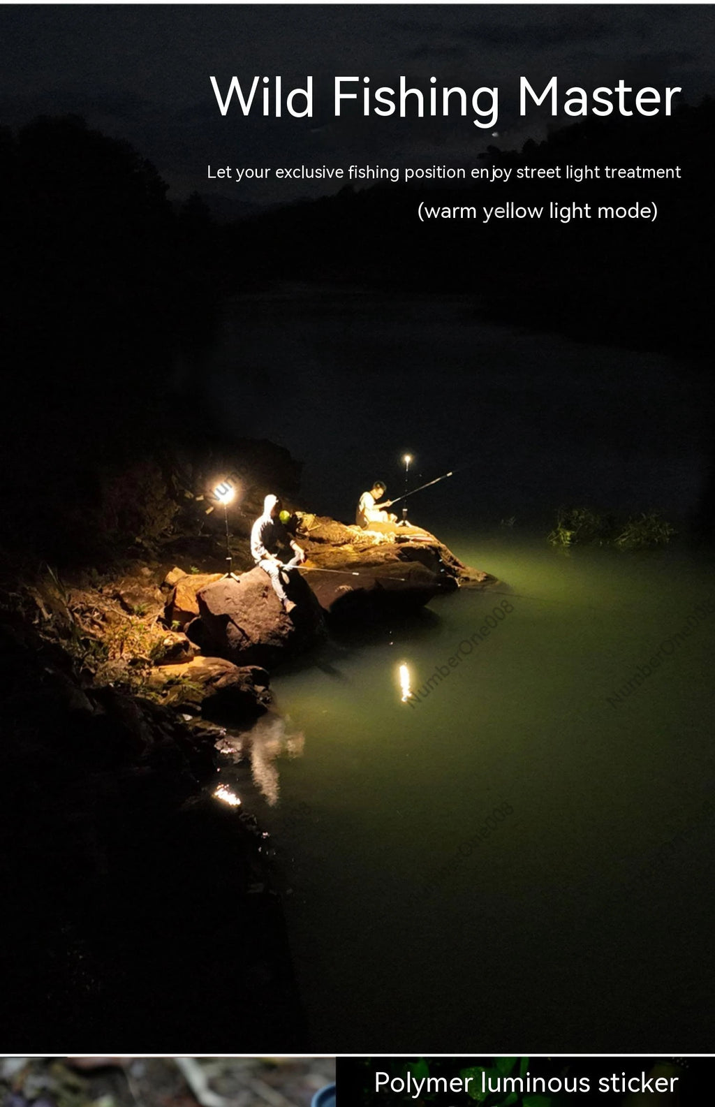 Telescopic Lantern All Terrain Outdoor Multifunctional Camping Light Phone Charging Treasure Travel Emergency Tent Lamps