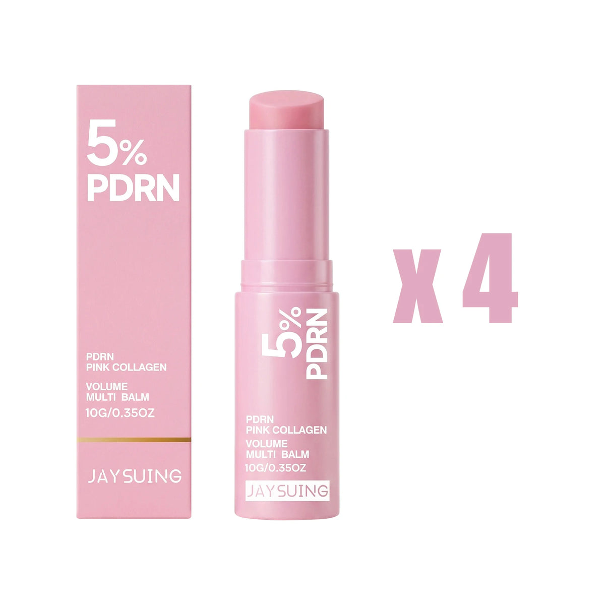 2026 New PDRN Pink Collagen Multi Balm Stick Volume Firming Anti Aging Smooth Fine Lines Eye Neck Forehead Smile Lines Face Care