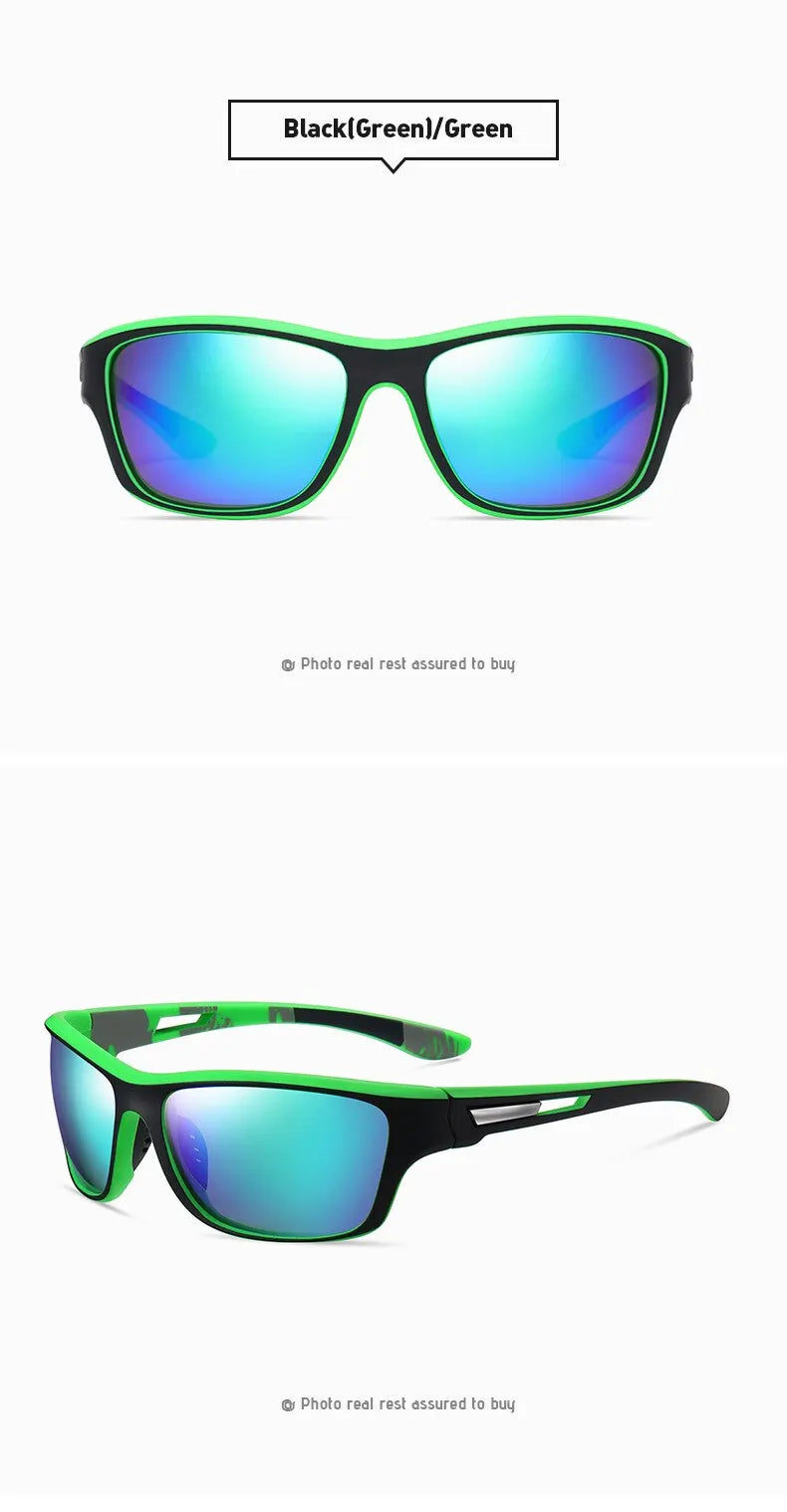 Polarized Fishing Sunglasses Men Driving Shades Male Sun Glasses Hiking Fishing Classic Sun Glasses And Anti Slip Rope