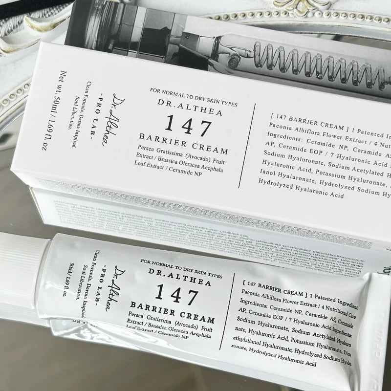 Korean Original Dr.Althea 147 Barrier Cream 345 Relief Cream Facial Collagen Moisturizer Centella Asiatiea Hyaluronle Acid Cream