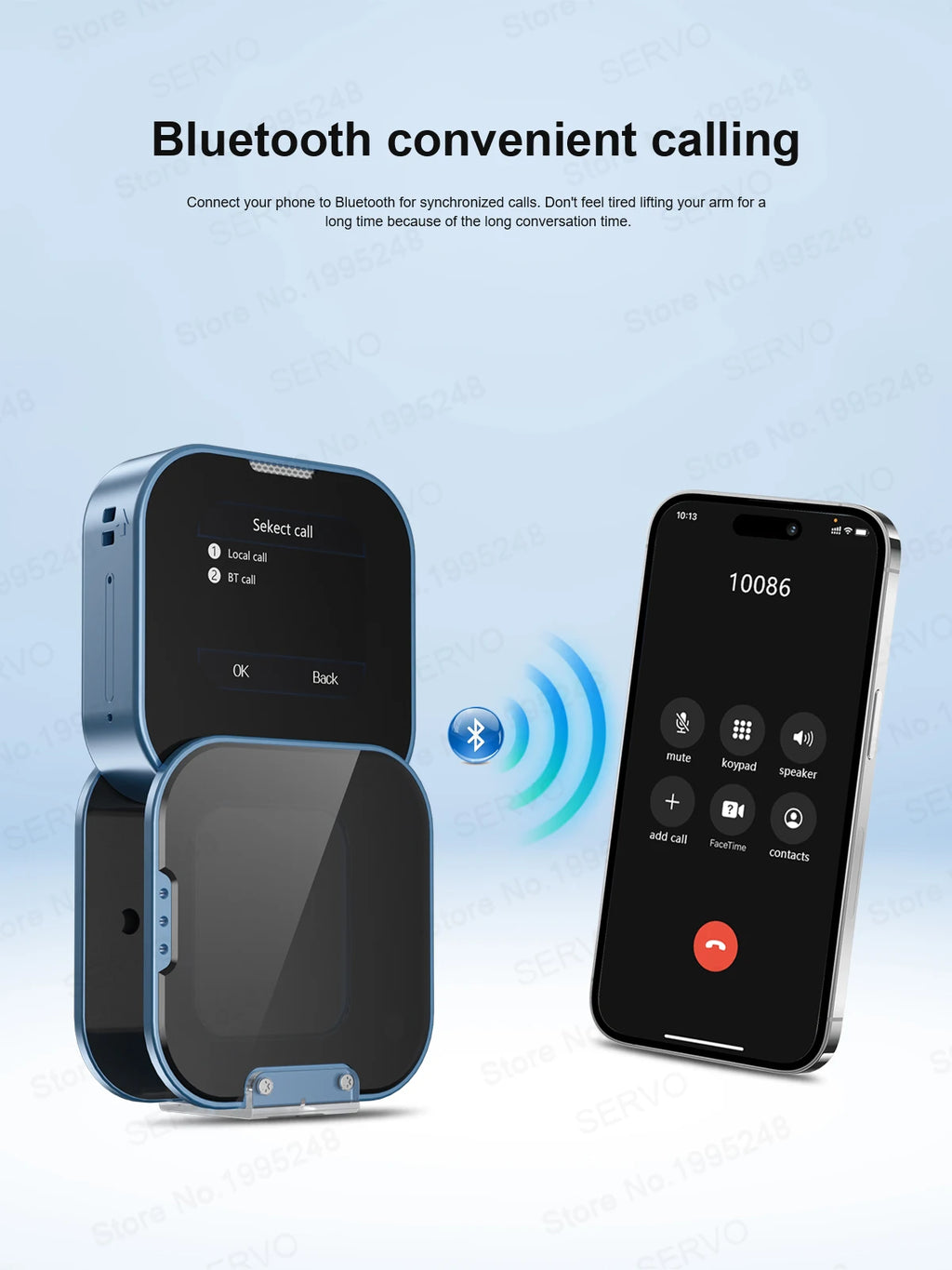 SERVO I19 Rotate Small Box Touch Mobile Phone 2SIM Standby Magic Voice Bluetooth Sync Music Torch Mini Rotation Cellphone Type-C