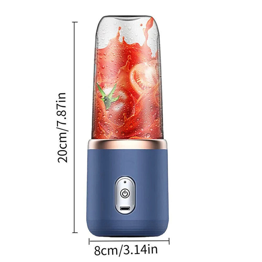 400ml Electric Juice Maker Portable Blender Smoothie Mini Juicer Fruit Machine