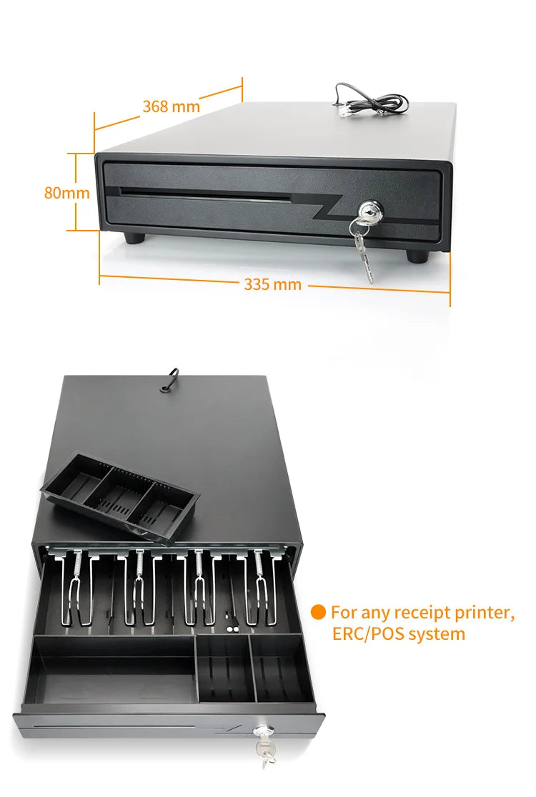 Desktop POS Computer Cash Register Touch Screen All in One POS System Terminal Machine with Scanner / Printer / Drawer