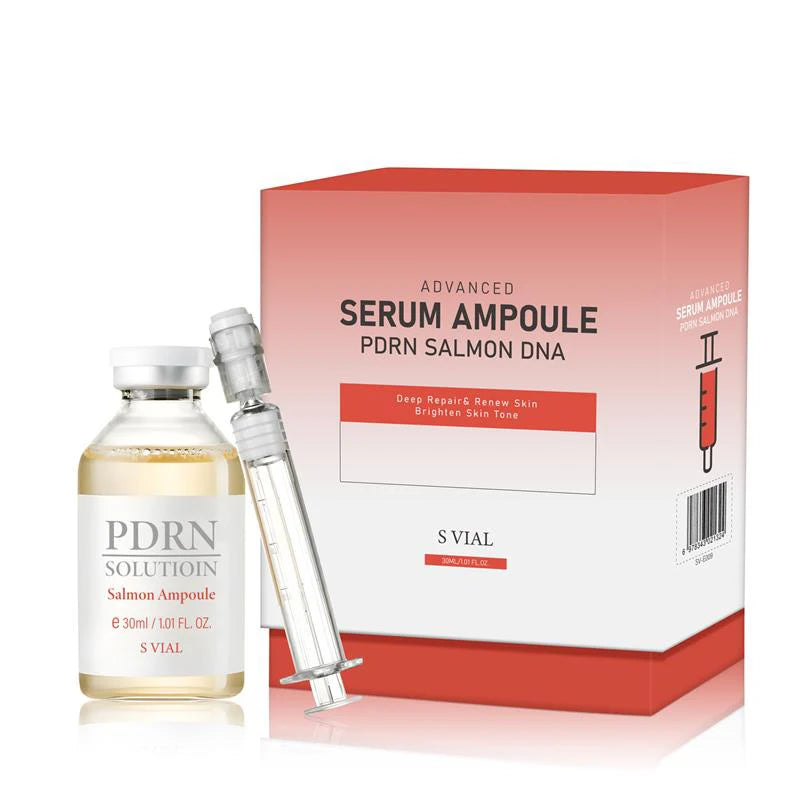 PDRN Salmon DNA Serum Ampoule Repair Renew Skin Brighten Tone Facial Essence Hydrating Nourishing Firming Skin Care Treatment