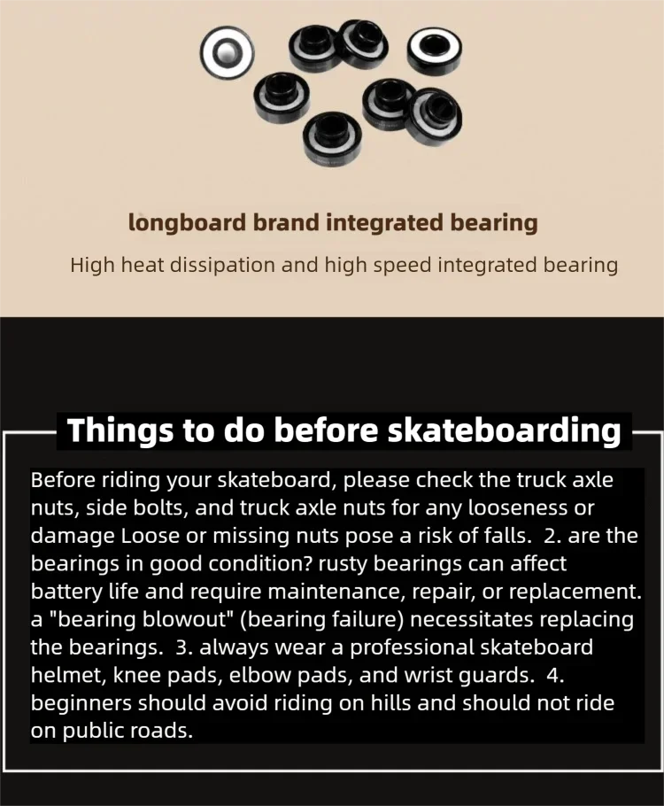Longboard Skateboard Professional Dancing Board Complete Set for Girls Women Beginners Kids Adult Smooth Silent Wheels Street Cr