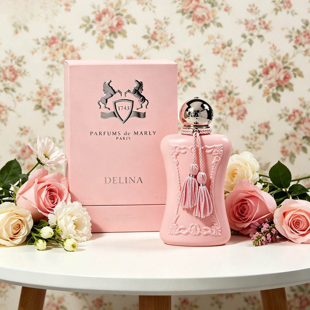 Parfums De Marly Delina-Pink 75ml Perfume Ideal Christmas And Valentine's Day Gift Perfect Present for Her