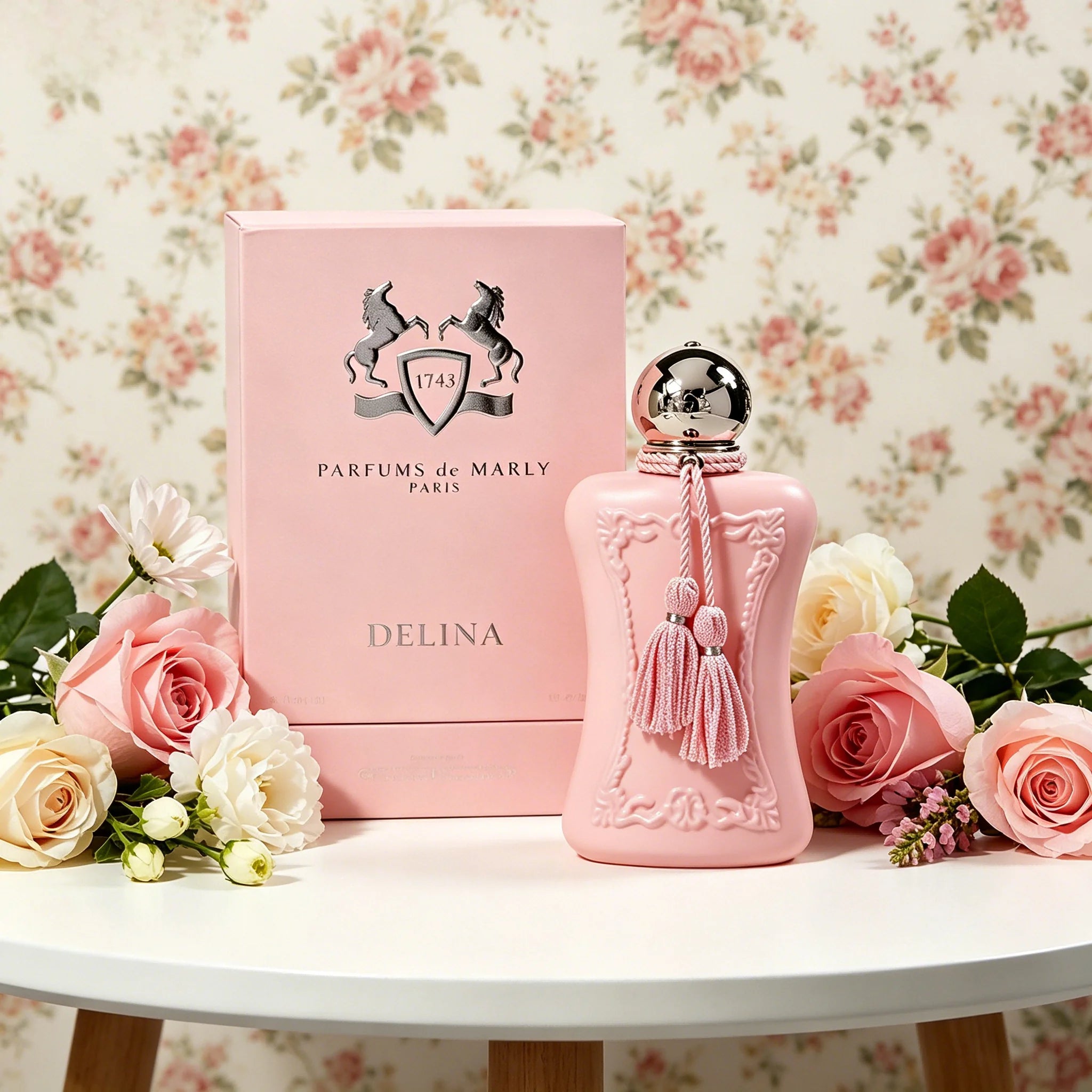 Parfums De Marly Delina-Pink 75ml Perfume Ideal Christmas And Valentine's Day Gift Perfect Present for Her