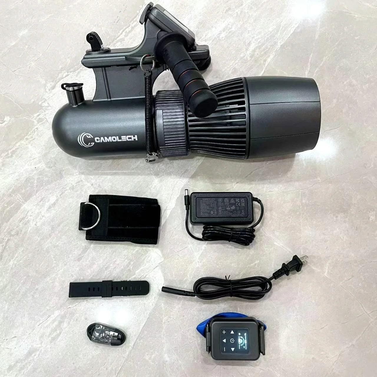 Camolech Underwater Scooter SUP Motor SUP Booster Electric Fin Propeller Camera Compatible for Pool Diving