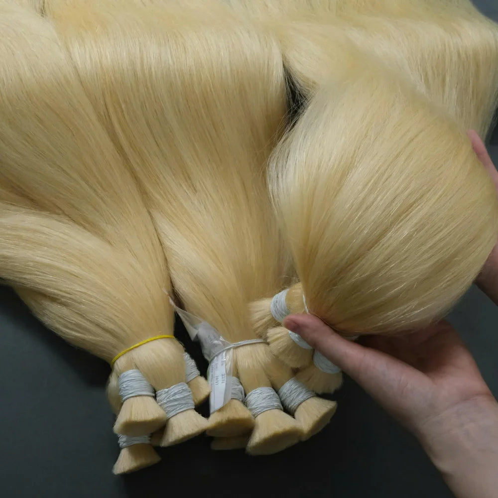 Human Hair Extensions Bulk Hair Natural No Synthetic Wholesale Price Beauty Product For Women Real Hair Vendor Vietnamese