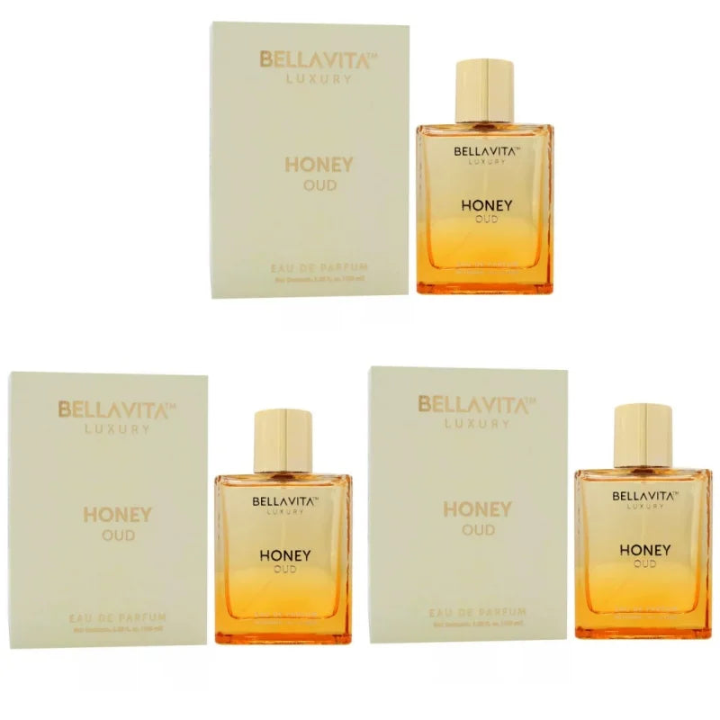 BellaVita Honey, Sandalwood & Oud Men's Perfume – Honey Oud CEO Man | Goat Women's Perfume 100ml