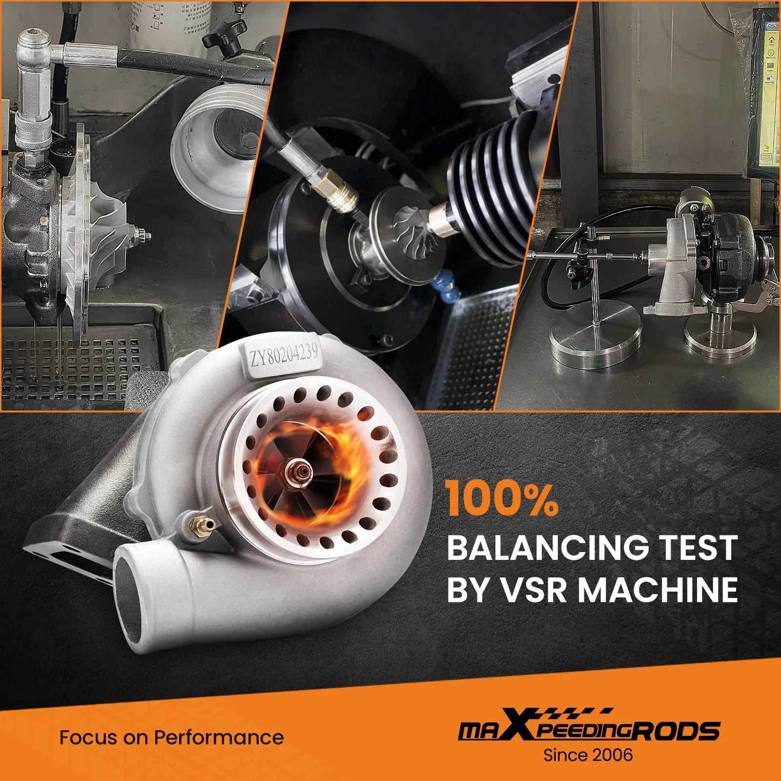 maXpeedingrods T3 GT35 GT3582 Ar.70 Ar.63 Turbocharger 600hps Compressor Turbine universal turbo