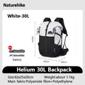 Naturehike Backpack Man Women 25L 30L Large Capacity Shoulder Bag Outdoor Climbing Hiking Portable Lightweight Waterproof Bag