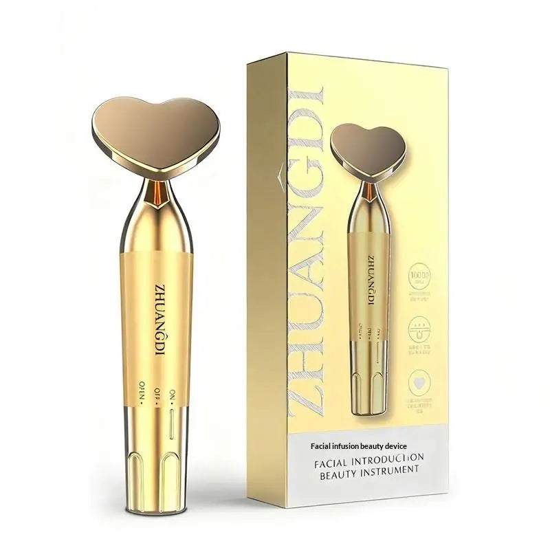 Facial Beauty Device Electric Face Lifting Anti Wrinkle Eye Massage Cream Introducer Skin Rejuvenation Anti Aging Skincare Tool