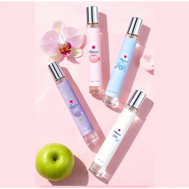 Floral Unisex Fragrance High-end Baby Milk Scented Pagoda-shaped Eau De Toilette Fresh Vanilla Lavender Deodorizing Body Spray