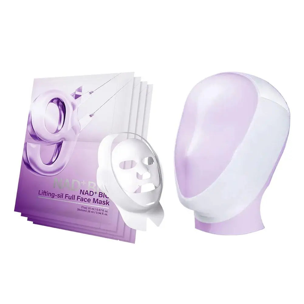 Korean Numbuzin NO.9 NAD+ BIO Skincare Set - Lifting-sil Mask NMN Essence Retinol Eye Cream Lifts Firms Brightens Korean Beauty