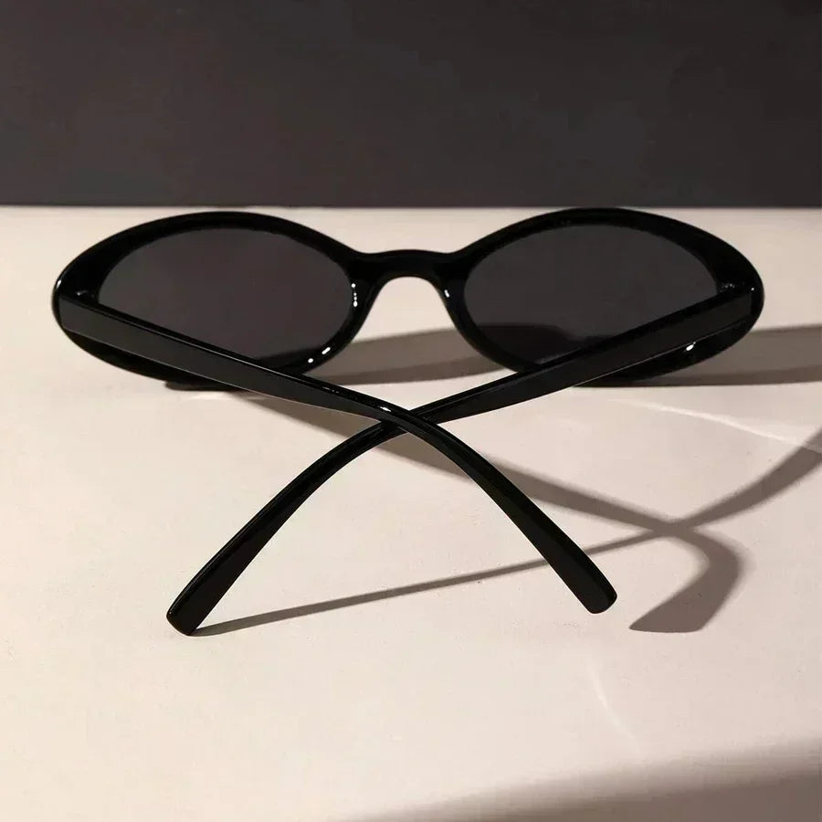 Vintage Oval Sunglasses 2025 Men Luxury Brand Designer Small Oval Sun Glasses Retro Fashion Women Sun Glasses Oculus