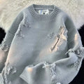 2025 Autumn And Winter New Round Neck Pullover Sweater Fashion Brand Letter Jacquard Men Sweater Loose Casual Couple Sweater