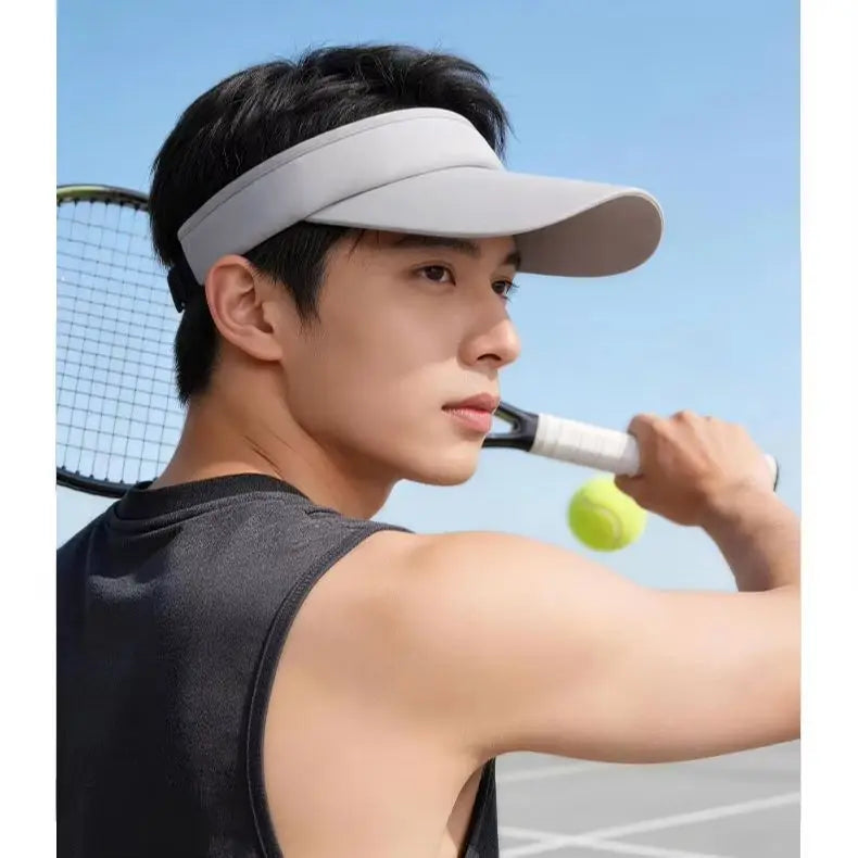 "Air-crowned hat, sunshade hat, marathon running hat, summer outdoor sunscreen sun hat"