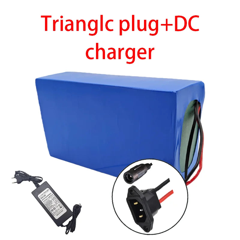 48V 120Ah Scooter Battery 13S8P Full Capacity 48V Electric Scooter Delivery Scooter Universal Battery Pack
