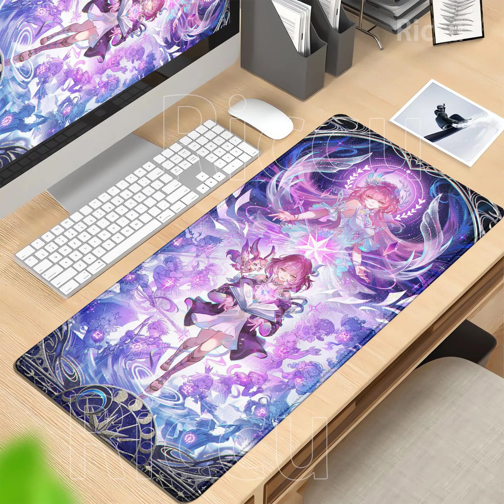 Mouse Pad Honkai Star Rail Cyrene HD printing Pretty Gaming Lock Edge Large Rubber Anime kawaii Mousepad Laptop offices Desk Mat
