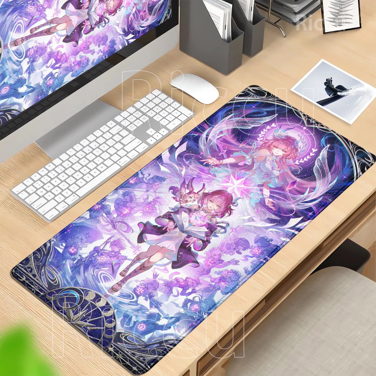 Mouse Pad Honkai Star Rail Cyrene HD printing Pretty Gaming Lock Edge Large Rubber Anime kawaii Mousepad Laptop offices Desk Mat