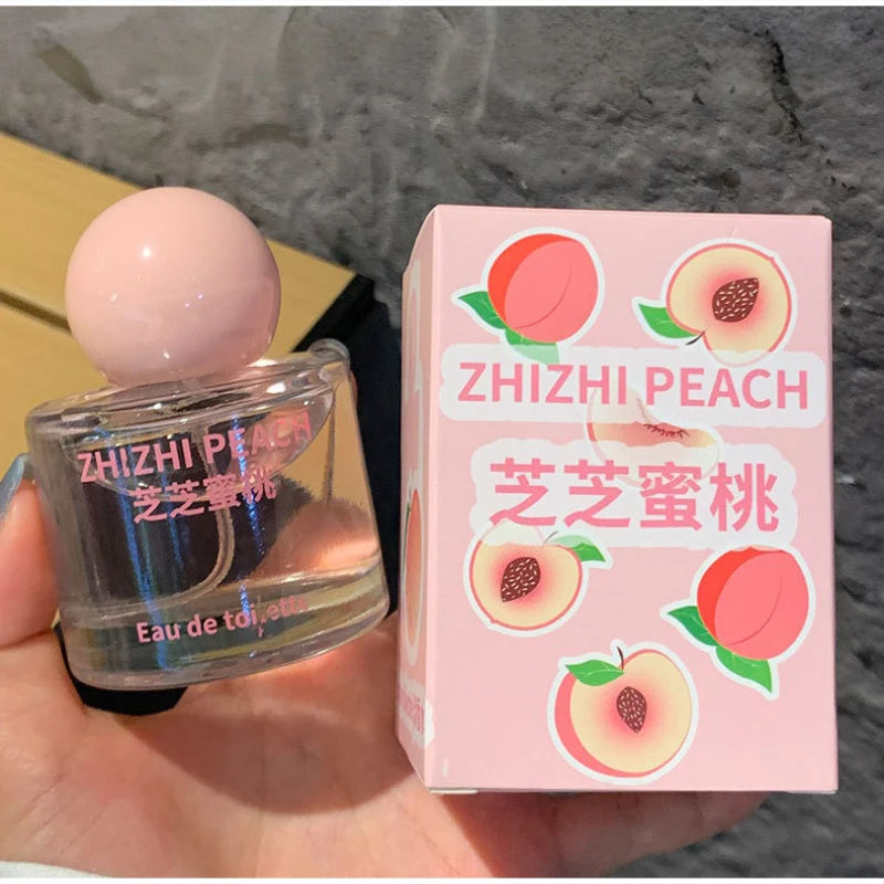Citrus Peach Fruity Perfume Spray,Clean Fresh Women Scent,Orange Blossom/Lily/Iris/Vetiver/Lemon/Musk Light Fragrance Mist