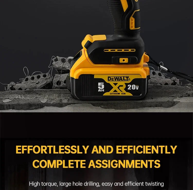 Dewalt DCD796 Cordless Brushless Impact Drill Brushless Drill Multifunctional Rechargeable Portable 18V Battery Power Tools