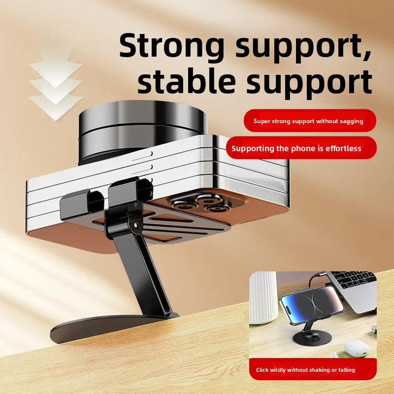 360° Rotation Portable Tablet Holder For iPad iPhone 15 Xiaomi Folding Lazy Desktop Live Mobile Phone Stand Mount Bracket
