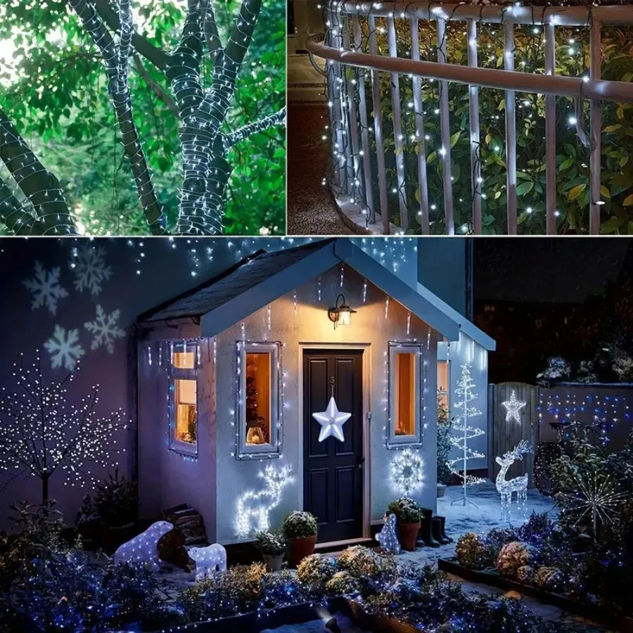 100Led Solar String Light Fairy Garden Waterproof Outdoor Lamp 3V Garland For Holiday/Party/Birthday Home Decoration
