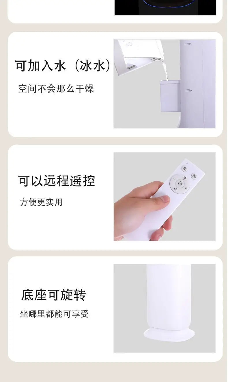 220V air conditioning fan household dual purpose energy-saving   cold air fans mobile small air conditioning cold and integrated