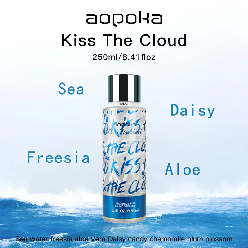 250ml Perfume For Women Body Spray Sea Aloe Fressia Lasting Fragrance Mist Girl Perfumes Floral Fruity Secret Perfume