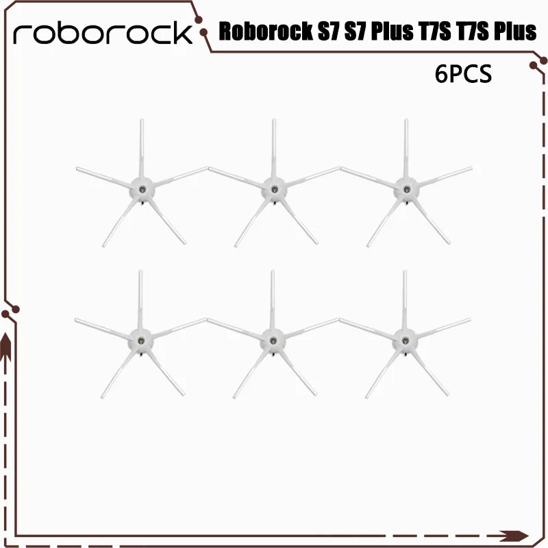 For Roborock S7 S7 Plus T7S T7S Plus Robotic Vacuum Cleaner Accessories Main Brush Hepa Filter Mops Dust Bag Replacement Parts