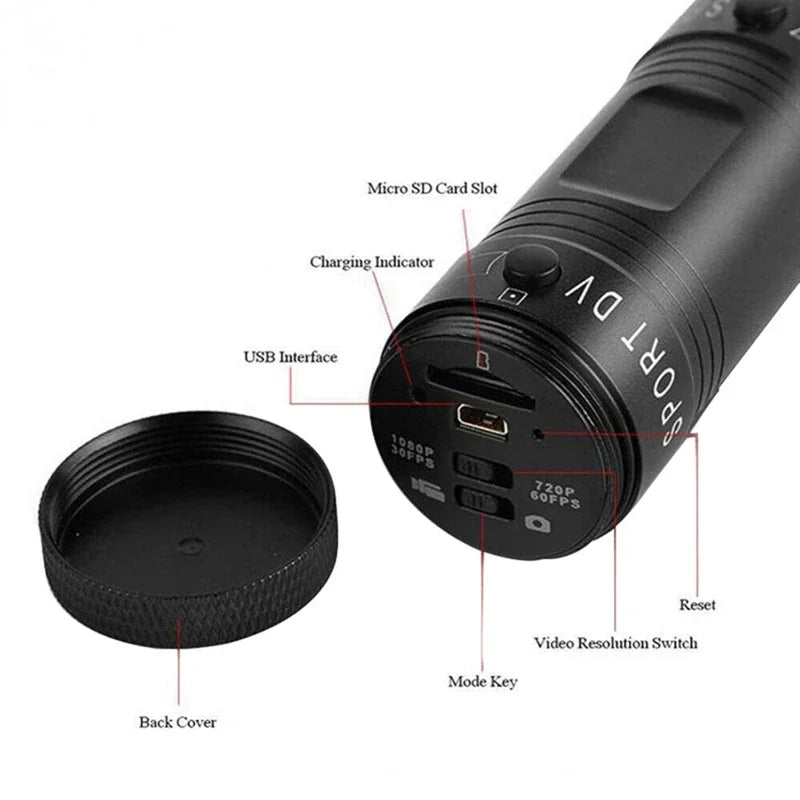HD Camera Sport Bicycle Bike Small DV Video Dash Photo Waterproof Cam Motorcycle Helmet Camcorder Action Camera