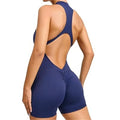 Short Sports Jumpsuit Sleeveless Gym Set Women Yoga Clothes Rompers Workout One-piece Suit Female Bodysuits