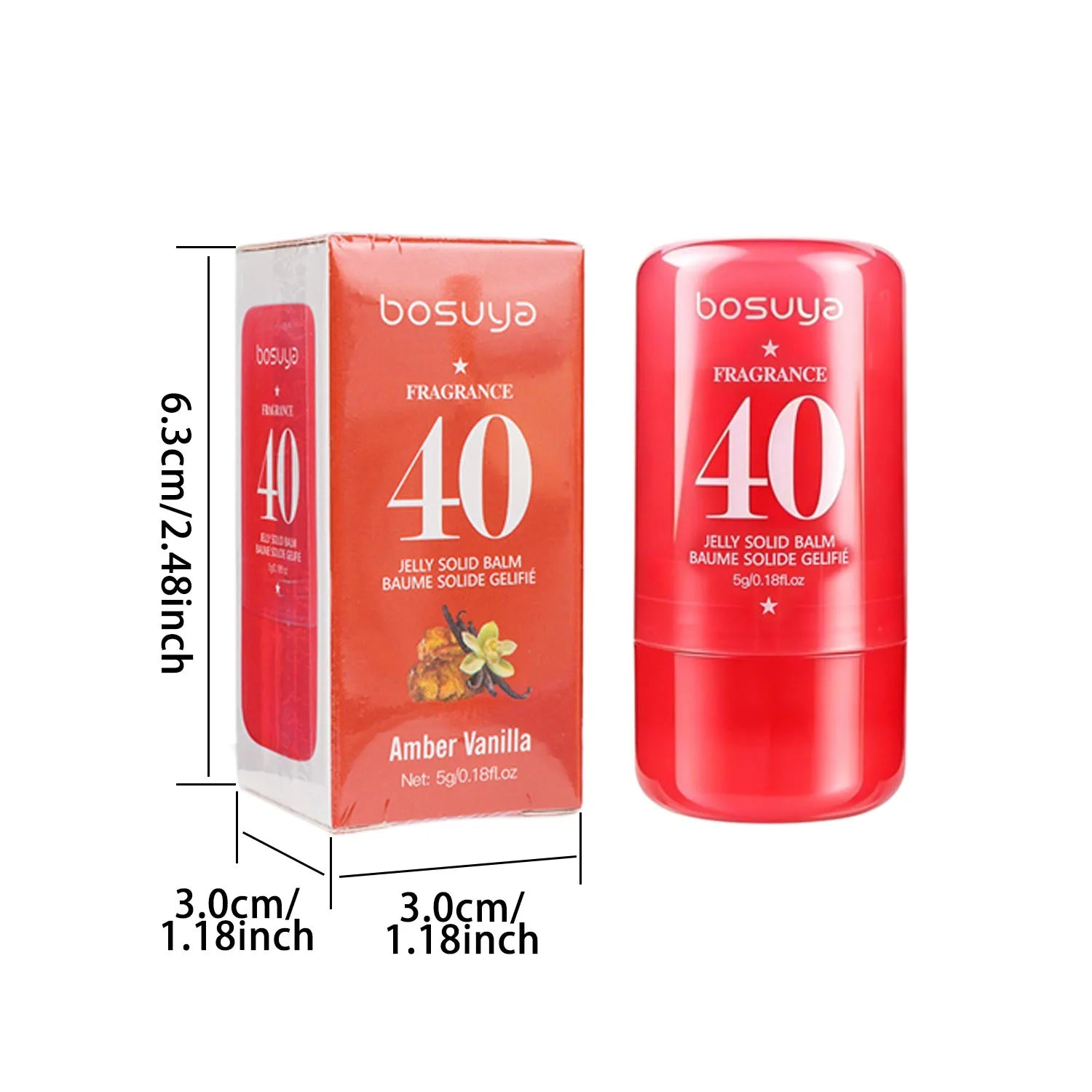 Jelly Fragrance Cream, Long-Lasting Fragrance, Elegant Light Fragrance, Emits Charming Aroma, Ideal Gift for Girls